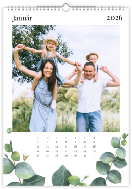 Fotokalendar exkluzív na výšku - Eukalyptus
