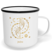 Hrnek plecháček s potiskem na míru - Znamení zvěrokruhu Blíženci