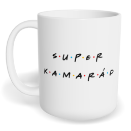 Hrnek klasický malý s vlastním potiskem - Super kamarád