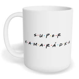 Hrnek klasický malý s vlastním potiskem - Super kamarádka