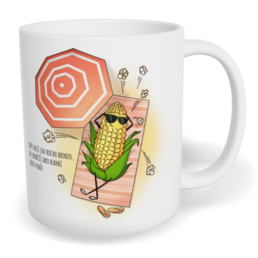 Hrnek klasický malý s vlastním potiskem - Popcorn