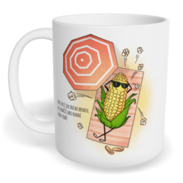 Hrnek klasický malý s vlastním potiskem - Popcorn