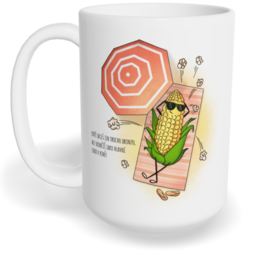 Hrnek klasický velký s vlastním potiskem - Popcorn