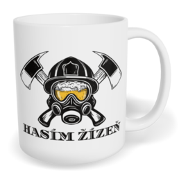 Hrnek klasický malý s vlastním potiskem - Hasím žízeň