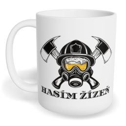 Hrnek klasický malý s vlastním potiskem - Hasím žízeň