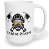 Hrnek klasický velký s vlastním potiskem - Hasím žízeň