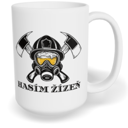 Hrnek klasický velký s vlastním potiskem - Hasím žízeň