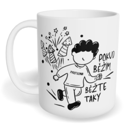 Hrnek klasický malý s vlastním potiskem - Pyrotechnik