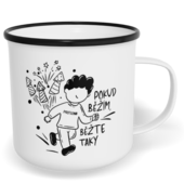 Hrnek plecháček s potiskem na míru - Pyrotechnik