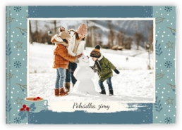 Fotolibro orizzontale con copertina rigida e carta di qualità - Paesaggio invernale