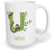 Hrnek klasický velký s vlastním potiskem - Jméno U