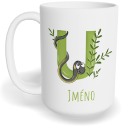 Hrnek klasický velký s vlastním potiskem - Jméno U