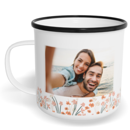 Hrnek plecháček s potiskem na míru - Valentýn