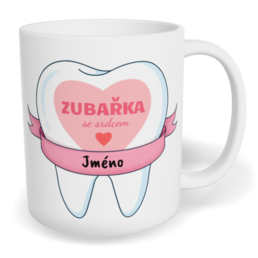 Hrnek klasický malý s vlastním potiskem - Nejlepší zubařka