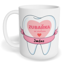 Hrnek klasický malý s vlastním potiskem - Nejlepší zubařka