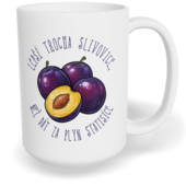 Hrnek klasický velký s vlastním potiskem - Lepší trocha slivovice