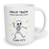 Hrnek klasický malý s vlastním potiskem - Vypněte hlavní jistič