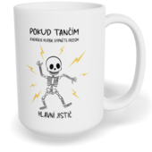 Hrnek klasický velký s vlastním potiskem - Vypněte hlavní jistič