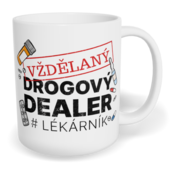 Hrnek klasický malý s vlastním potiskem - Lékárník