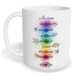 Hrnek klasický malý s vlastním potiskem - Harmonie