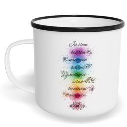 Hrnek plecháček s potiskem na míru - Harmonie