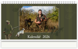 Stolní fotokalendář s vlastními jmény - Poľovník
