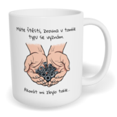 Hrnek klasický malý s vlastním potiskem - Tak jsem to opravil