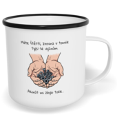 Hrnek plecháček s potiskem na míru - Tak jsem to opravil