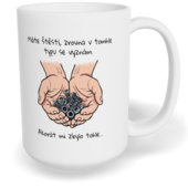 Hrnek klasický velký s vlastním potiskem - Tak jsem to opravil