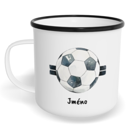 Hrnek plecháček s potiskem na míru - Fotbal vol. 2