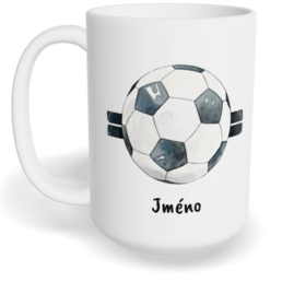 Hrnek klasický velký s vlastním potiskem - Fotbal vol. 2