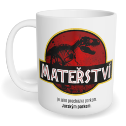Hrnek klasický malý s vlastním potiskem - Mateřství