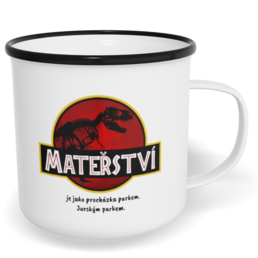 Hrnek plecháček s potiskem na míru - Mateřství