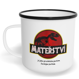 Hrnek plecháček s potiskem na míru - Mateřství