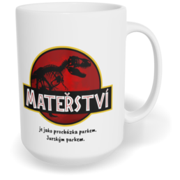Hrnek klasický velký s vlastním potiskem - Mateřství