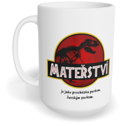 Hrnek klasický velký s vlastním potiskem - Mateřství