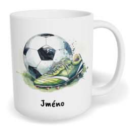 Hrnek klasický malý s vlastním potiskem - Fotbal vol. 1