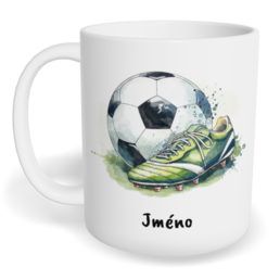 Hrnek klasický malý s vlastním potiskem - Fotbal vol. 1