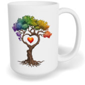 Hrnek klasický velký s vlastním potiskem - Strom života