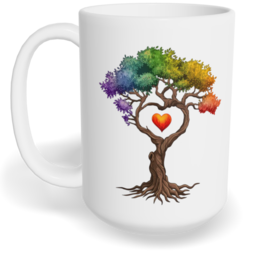 Hrnek klasický velký s vlastním potiskem - Strom života