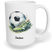 Hrnek klasický velký s vlastním potiskem - Fotbal vol. 1