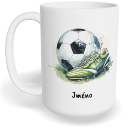 Hrnek klasický velký s vlastním potiskem - Fotbal vol. 1