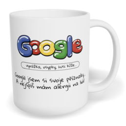 Hrnek klasický malý s vlastním potiskem - Příznaky