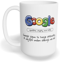 Hrnek klasický velký s vlastním potiskem - Příznaky